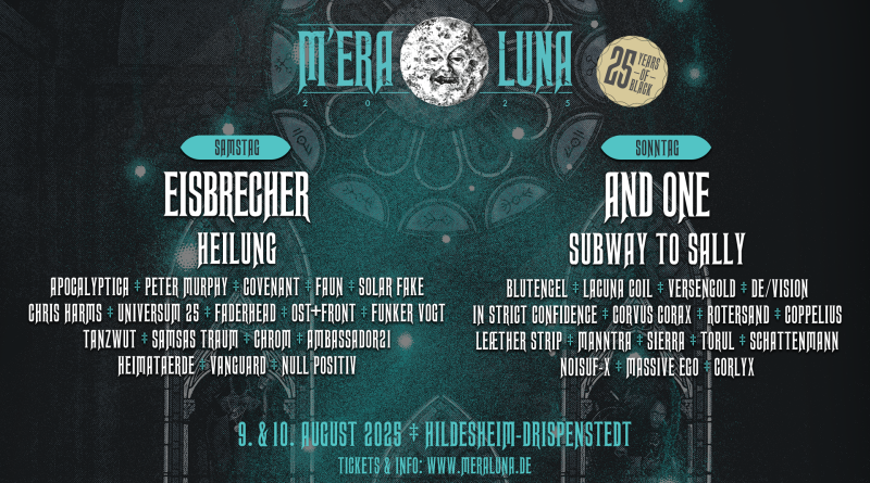 <strong>Фестиваль M’era Luna 2025: лайн-ап і розподіл по днях</strong>